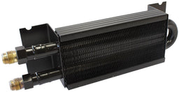 Aeroflow Performance Male -6 AN, 8-7/8" x 2-5/8" x 1-3/4" Compact Fluid Cooler AF72-6010 Autofit