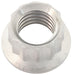 Aeroflow Performance Natural Finish, Sold Single. 3/8" Titanium 12 Point Nut AF3514-0010 Autofit