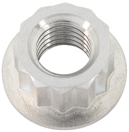 Aeroflow Performance Natural Finish, Sold Single. M10 x 1.50mm Titanium 12 Point Nut AF3504-0010 Autofit