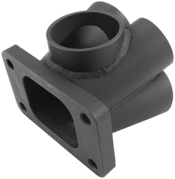 Aeroflow Performance No Wastegate Hole, Cast 304 4 into 1 Round Turbo Merge Collector, T3 Single Entry Flange AF8340-2000 Autofit