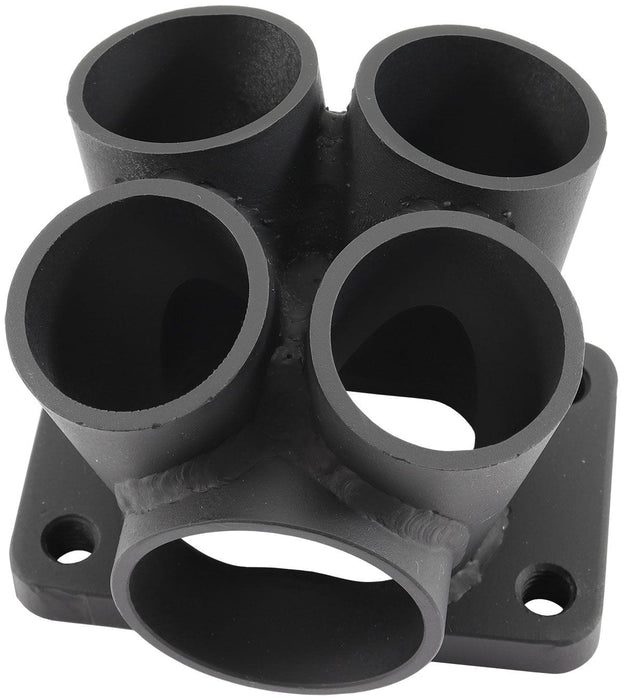 Aeroflow Performance No Wastegate Hole, Cast 304 4 into 1 Round Turbo Merge Collector, T3 Single Entry Flange AF8340-2000 Autofit