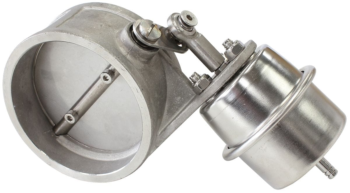 Aeroflow Performance Opens when boost reaches 6-7 psi 3" Exhaust Control Valve AF9590-3000 Autofit