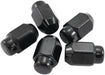Aeroflow Performance Pack of 5, 60 Degree Taper Acorn Medium Closed Black Wheel Nuts - 7/16-20" AF3021-2000 Autofit