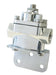 Aeroflow Performance Polished Finish. -8 ORB Ports with Bottom Return Billet Bypass Fuel Pressure Regulator 4.5-9psi Adjustable AF49-4501P Autofit