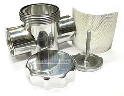 Aeroflow Performance Polished Finish Billet Radiator Filter/Filler AF64-2043P Autofit