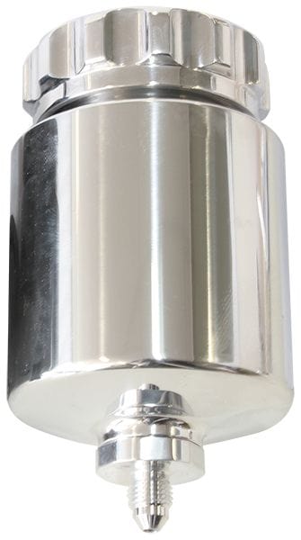 Aeroflow Performance Polished Finish Billet Universal Remote Brake/Clutch Reservoir AF64-2150 Autofit