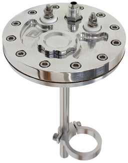 Aeroflow Performance Polished Finish Drop-In Billet Fuel Cell Pump Hanger AF64-4054 Autofit