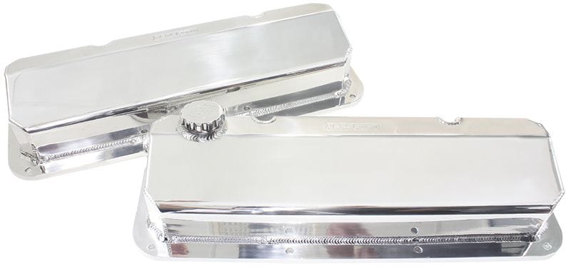 Aeroflow Performance Polished Finish. Sold as a Pair Ford Cleveland Fabricated Billet Valve Covers AF77-5001 Autofit