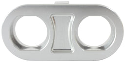 Aeroflow Performance Polished Finish Universal Modular 2-Port Billet Bulkhead Plate AF88-2006 Autofit