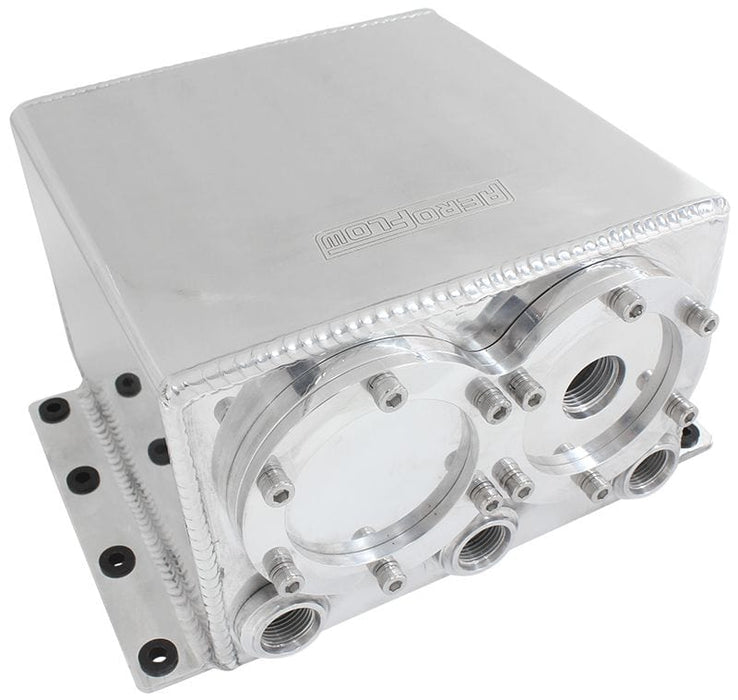Aeroflow Performance Polished Finish, Use With AF49-1014 Pumps Dual EFI Pump Under-Car Surge Tank AF77-4244 Autofit