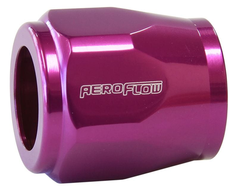 Aeroflow Performance Purple Finish Hex Hose Finisher 9/16" (14mm) I.D AF150-05PUR Autofit
