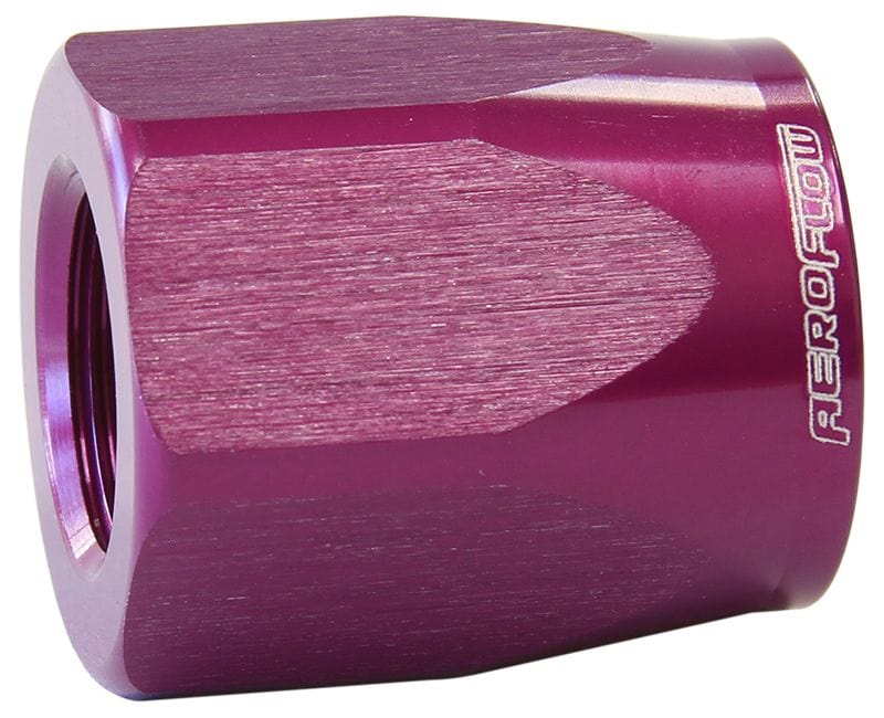 Aeroflow Performance Purple Finish. Suits 100 & 450 Series Hose Ends Taper Style Hose End Socket -6AN AF298-06DPUR Autofit