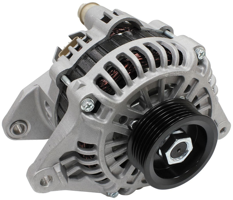 Aeroflow Performance Raw Finish 150amp Mitsubishi 4G63 Alternator AF4075-1500 Autofit