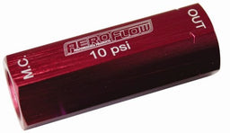 Aeroflow Performance Red, 10 psi Residual Valve Brake Residual Pressure Valve AF387-10 Autofit