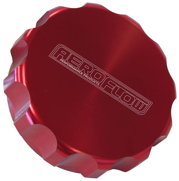 Aeroflow Performance Red Finish 1" Billet Aluminium Filler Cap AF59-460-16R Autofit