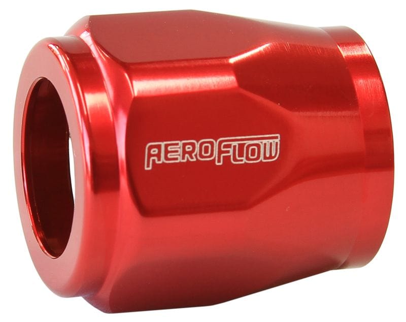 Aeroflow Performance Red Finish Hex Hose Finisher 1-3/4" (44mm) I.D AF150-24R Autofit