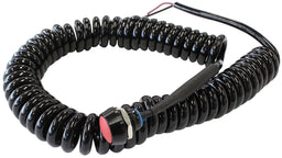 Aeroflow Performance Red Momentary Button to Activate Accessories Bang Shift Momentary Button Spiral Cord AF72-5060BLK Autofit