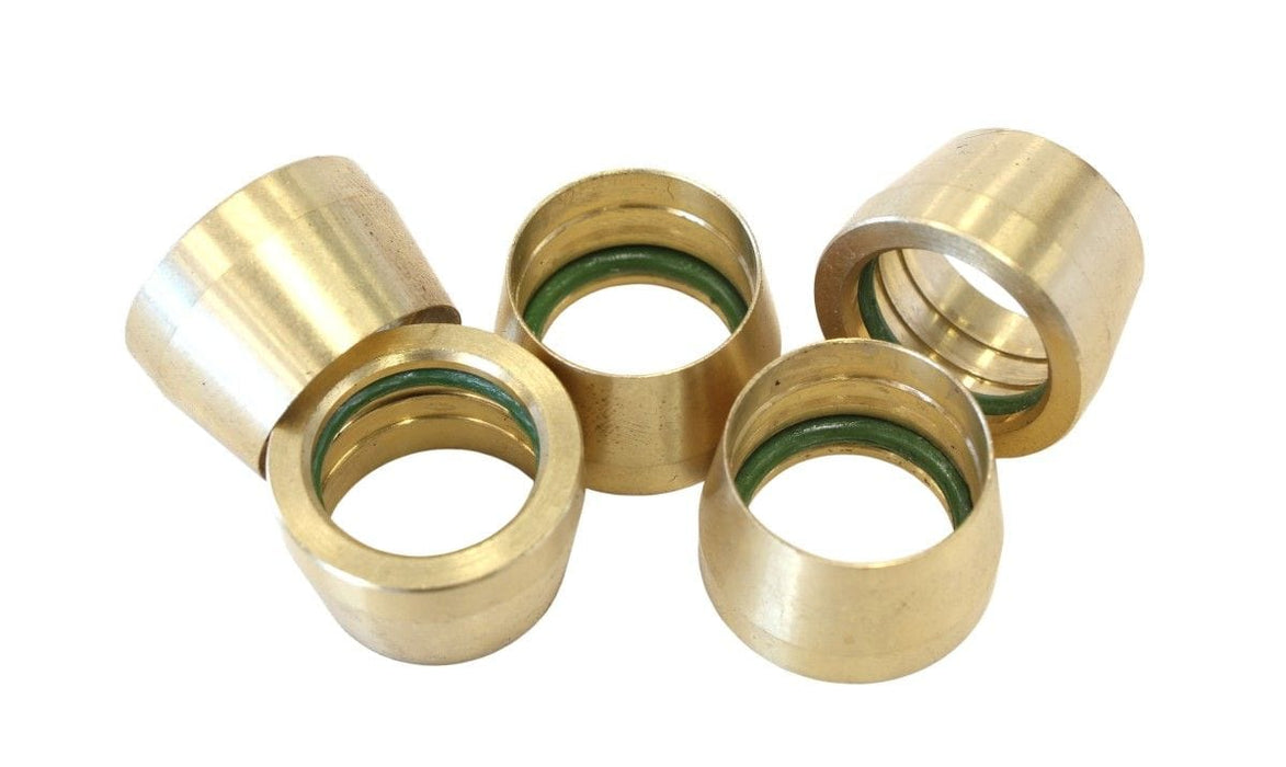 Aeroflow Performance Replacement #8 Olives for A/C Fittings AFFCM-08 Autofit