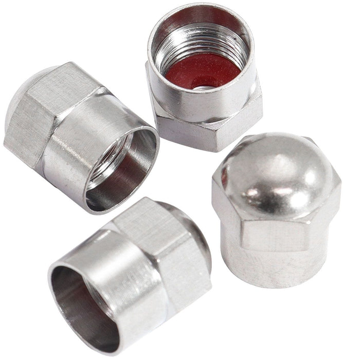 Aeroflow Performance Replacement Valve Caps - Chrome Finish Replacement Valve Caps - Chrome Finish AF3060-0018 Autofit