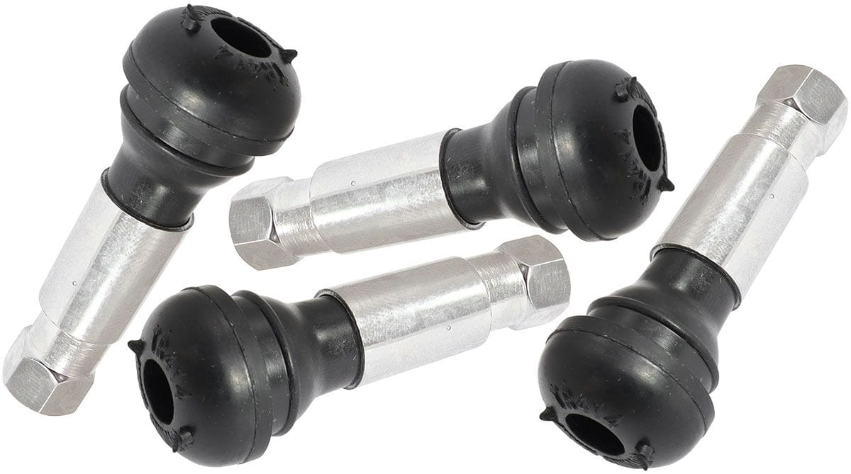 Aeroflow Performance Rubber Pull-Thru Valve Stems - Chrome Finish Rubber Pull-Thru Valve Stems - Chrome Finish AF3060-0008 Autofit