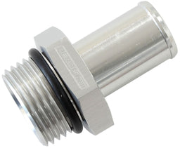 Aeroflow Performance Silver Finish -12 ORB to 5/8" Barb Fitting AF414-12-10S Autofit