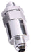Aeroflow Performance Silver Finish. 2" Length 30 Micron Billet Fuel Filter -6AN AF609-06S Autofit