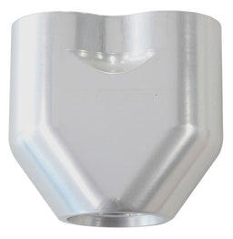 Aeroflow Performance Silver Finish. 2 x -8 ORB Ports, 1 x -10 ORB Port Billet 3 Port ORB U-Block AF455-10-08S Autofit