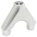 Aeroflow Performance Silver Finish. 2 x -8AN Female, 1 x -10AN Male Billet Y-Block with Female Flare AF939-08-10S Autofit