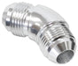 Aeroflow Performance Silver Finish 45° Full Flow AN Union -10AN AF527-10S Autofit