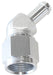 Aeroflow Performance Silver Finish 45° Hose Barb 3/8" to -8AN AF412-08-06S Autofit