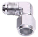 Aeroflow Performance Silver Finish 90° Female/Male Flare Swivel -10AN AF143-10S Autofit