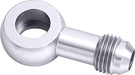 Aeroflow Performance Silver Finish Alloy AN Banjo Fitting 1/2" to -6AN AF721-06S Autofit