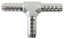 Aeroflow Performance Silver Finish Aluminium T-Piece 3/16" (5mm) O.D AF64-4202S Autofit