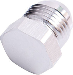 Aeroflow Performance Silver Finish AN Flare Plug -8AN AF806-08S Autofit