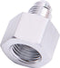 Aeroflow Performance Silver Finish AN Flare Reducer Female/Male -4AN to -3AN AF950-04-03S Autofit