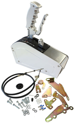 Aeroflow Performance Silver Finish Bang Shift ATTACK 3 Speed Forward Pattern Gate Shifter AF72-9021 Autofit