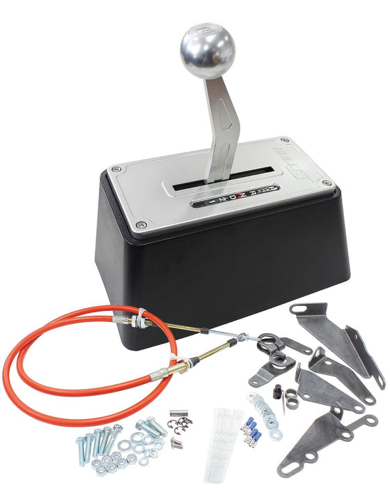 Aeroflow Performance Silver Finish Bang Shift BULLET 3 & 4 Speed Ratchet Shifter AF72-9000 Autofit