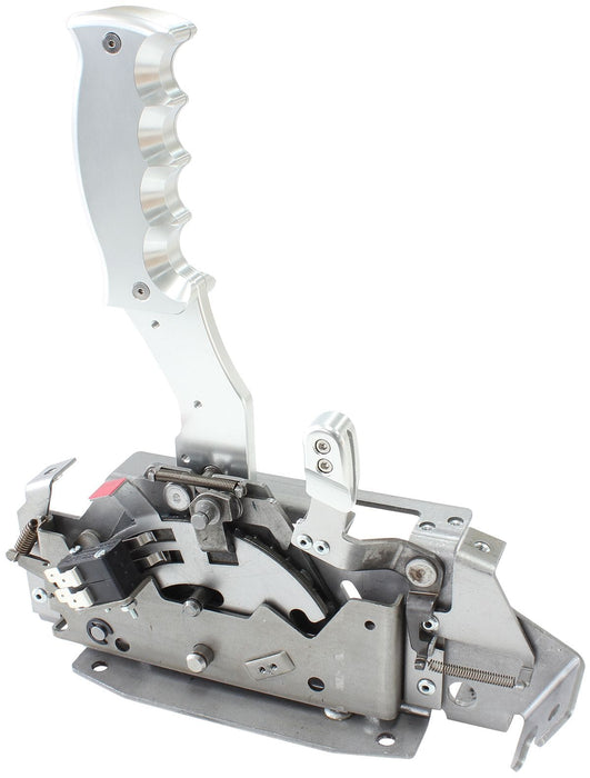 Aeroflow Performance Silver Finish Bang Shift PISTOL 2, 3 & 4 Speed Bare Ratchet Shifter AF72-9112 Autofit