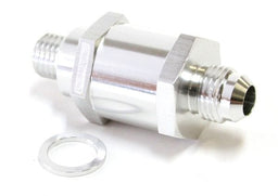 Aeroflow Performance Silver Finish EFI Fuel Pump Check Valve -8AN (M12 x 1.5mm) AF615-08S Autofit