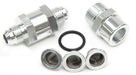 Aeroflow Performance Silver Finish. Includes 30, 80 and 150 Micron Elements Inline Fuel & Oil Filter -8AN AF608-08S Autofit