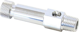Aeroflow Performance Silver Finish Injector Hat Adjustable Air Bleed AF49-2000S Autofit