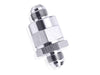 Aeroflow Performance Silver Finish Inline Check Valve -8AN AF612-08S Autofit