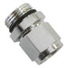 Aeroflow Performance Silver Finish Male -10 ORB to Female -6AN Swivel Adapter AF907-06-10S Autofit
