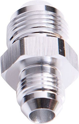 Aeroflow Performance Silver Finish Male Flare Reducer -10AN to -8AN AF815-10-08S Autofit
