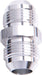 Aeroflow Performance Silver Finish Male Flare Union -12AN AF815-12S Autofit