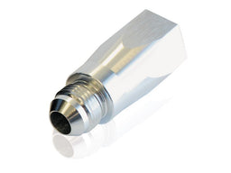 Aeroflow Performance Silver Finish. Male to Female AN Outlets Adjustable Check Valve -8AN AF613-08S Autofit
