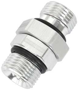 Aeroflow Performance Silver Finish ORB Male to Male Swivel -12 ORB to -12 ORB AF929-12S Autofit