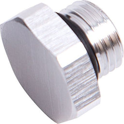 Aeroflow Performance Silver Finish ORB Port Plug -10AN AF814-10S Autofit