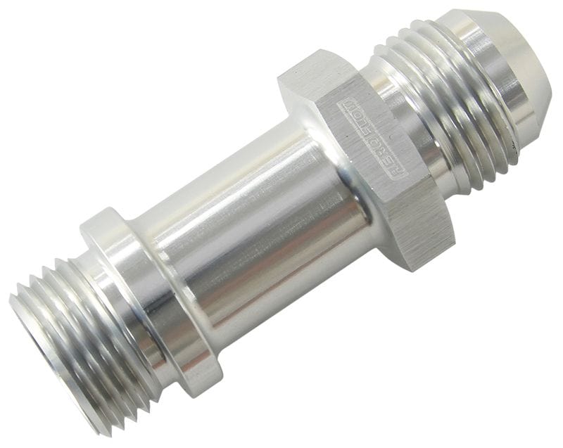 Aeroflow Performance Silver Finish ORB to Male AN Extension -8AN AF953-08S Autofit