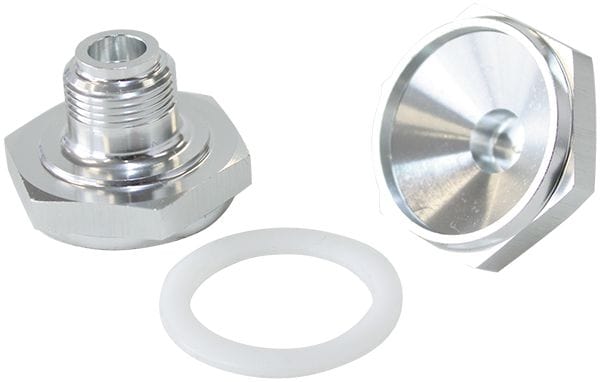 Aeroflow Performance Silver finish Power Valve Blank Plug AF699-00S Autofit